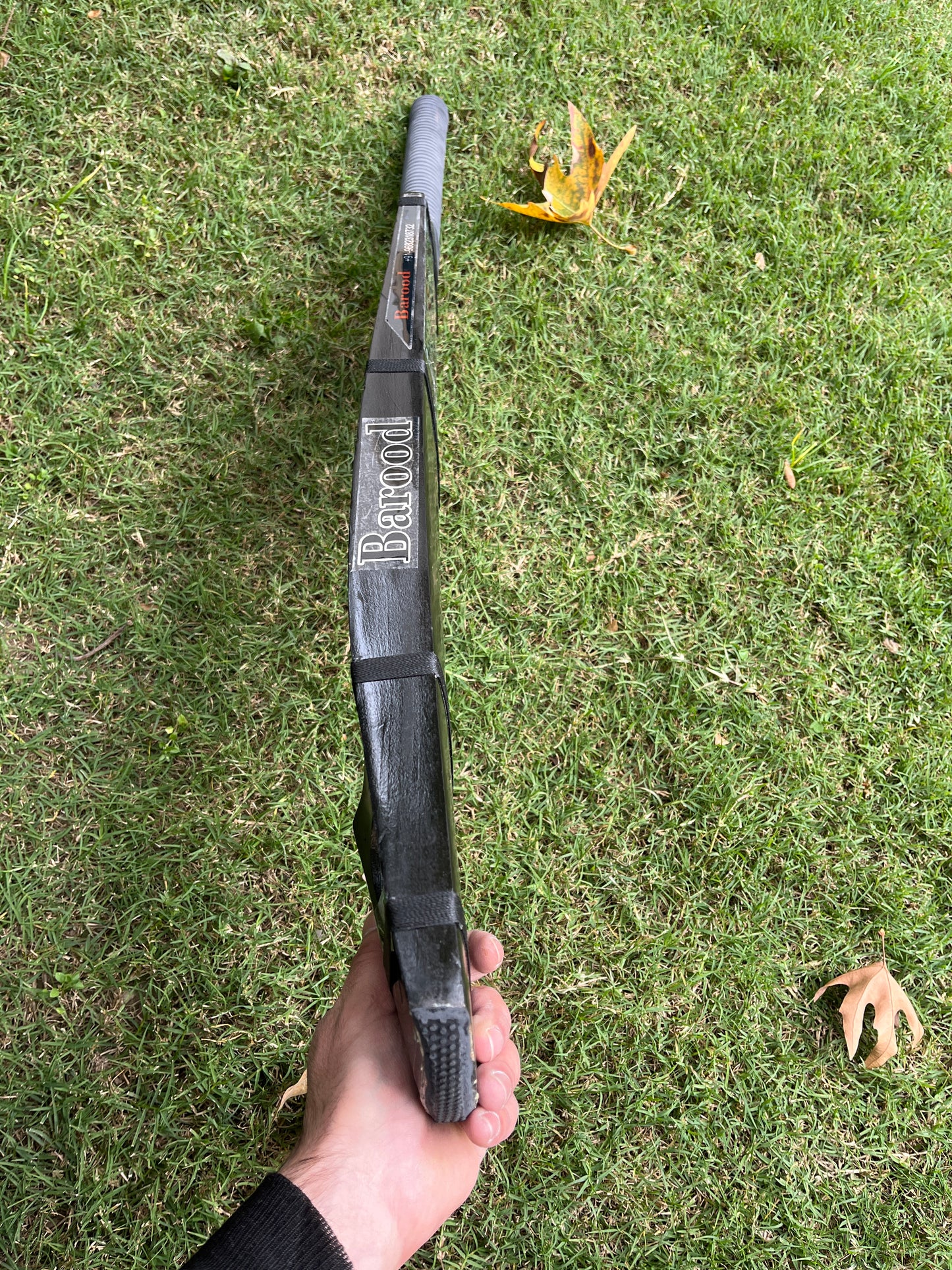 Black Barood - Diamond Cut | Soft Tennis | Single Blade