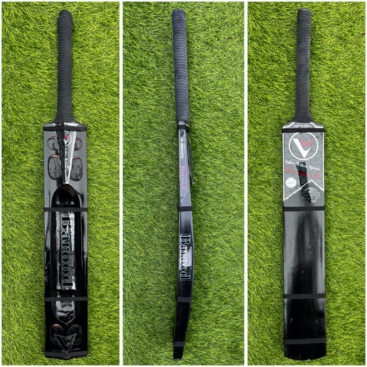 Black Barood - Diamond Cut | Soft Tennis | Single Blade